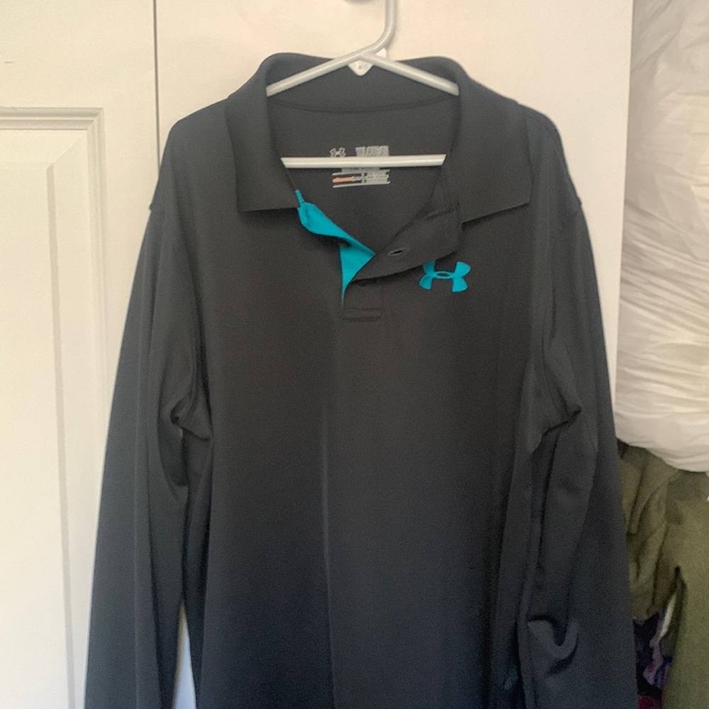 Under armour golf shirt